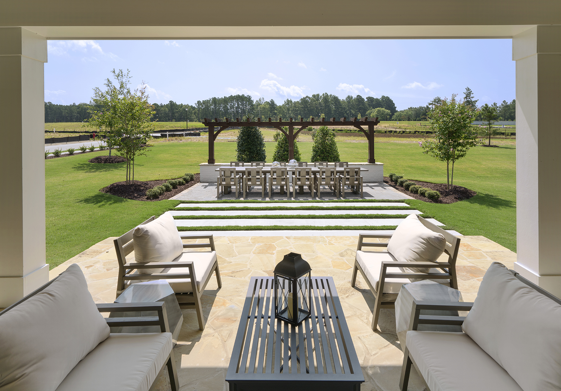 The Hanover Model At Lake Castleberry In Apex NC